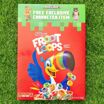 家乐氏五彩圈早餐麦片水果味麦圈