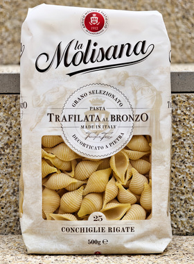 茉莉莎娜贝壳形状意大利面小扇贝意面MOLISANA CONCHIGLIE RIGATE