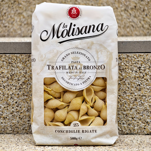茉莉莎娜贝壳形状意大利面小扇贝意面MOLISANA CONCHIGLIE RIGATE