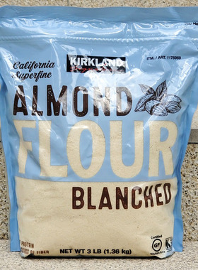 美国超细扁桃仁粉纯杏仁粉马卡龙烘焙辅料ALMOND FLOUR BLANCHED