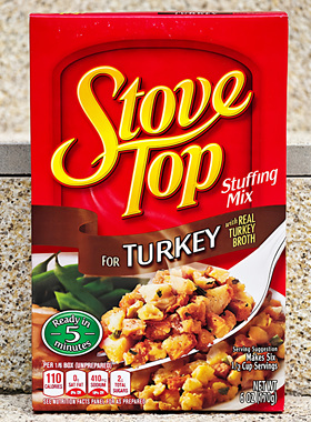 卡夫烤鸡填料烤火鸡填充料KRAFT STOVE TOP STUFFING MIX TURKEY
