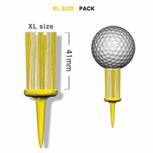 高尔夫毛刷球钉41mm美国原装 进口 发球拖短TEE下场小用品代购 2支装