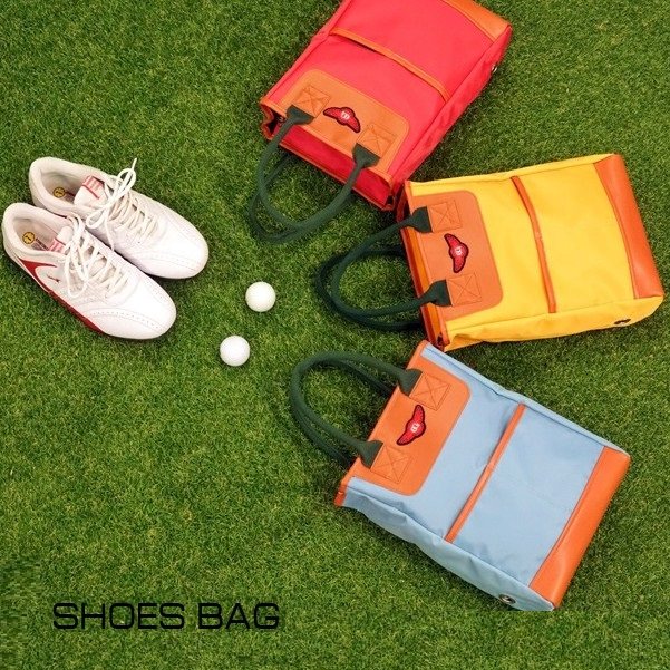 高尔夫鞋袋收纳包小球袋运动鞋球鞋整理袋手提包韩国进口男女用新