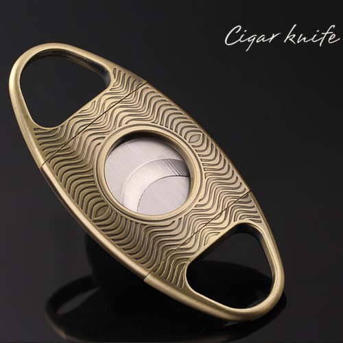 古巴进口雪茄烟双枪雪茄刀