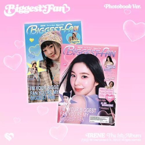 IRENE 裴珠泫solo专辑 正规1辑 Biggest Fan 官方正版小卡周边