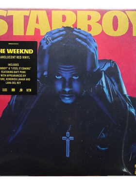 盆栽哥 威肯 The Weeknd专辑 星闻人物 红胶 2LP黑胶唱片