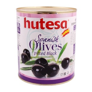 Hutesa Pitted Black Olives福特莎牌去核腌渍油橄榄黑色3kg