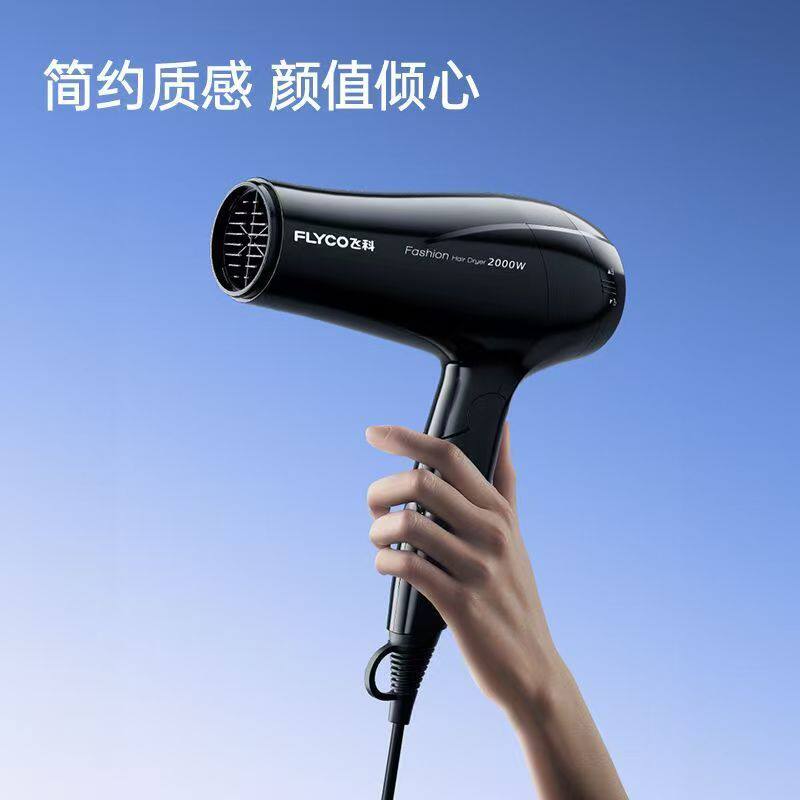 飞科电吹风6231大功率2000W发廊可折叠酒店用吹风机6232恒温护发