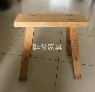 松木学生凳长条凳大板凳烧烤凳工厂高凳舞蹈凳木凳实木书桌单凳子