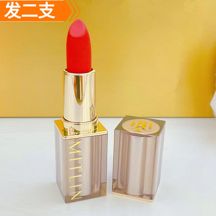 米之莲惊艳慕斯唇膏持久保湿防水不沾杯柔雾丝绒显白不脱色口红