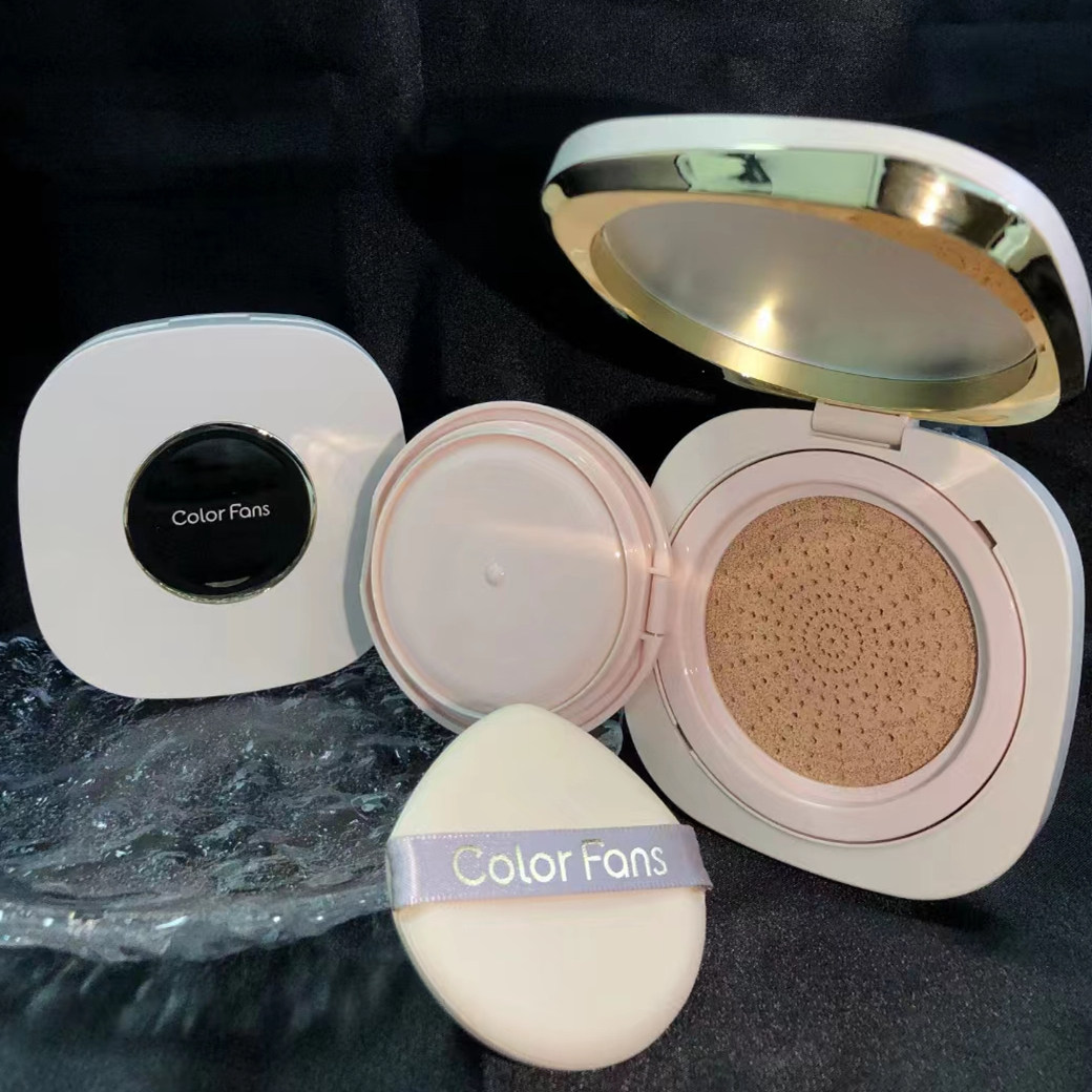 迷色粉丝光感美白气垫BB霜遮瑕保湿防水持久不脱妆粉底液提亮肤色