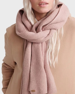 极度干燥英国潮牌superdry围巾纯棉防风男女中性情侣