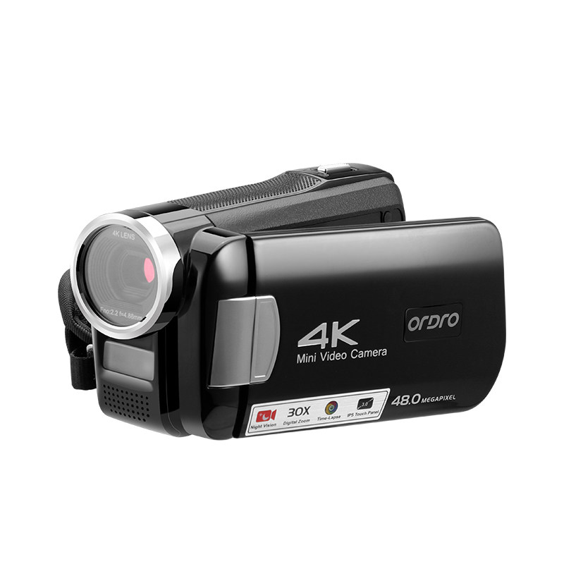 欧达AC2摄像机高清4K拍摄DV数码家用旅游录影边充边录摄影机