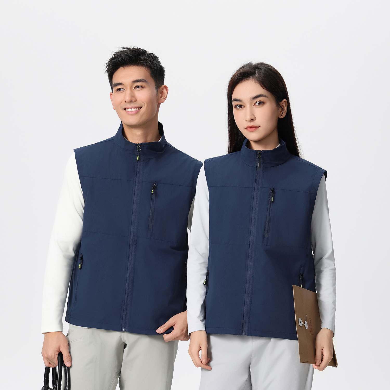 高品质防水马甲企业形象文化衫