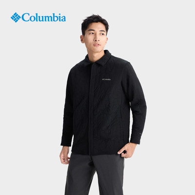 Columbia哥伦比亚户外25秋冬新品男子穿行系列拒水翻领外套AE2656