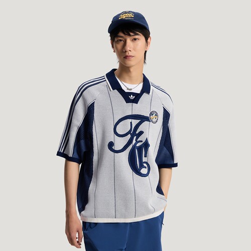 阿迪达斯男子BLK FF JERSEY 休闲运动针织POLO衫KY2159|KY2160