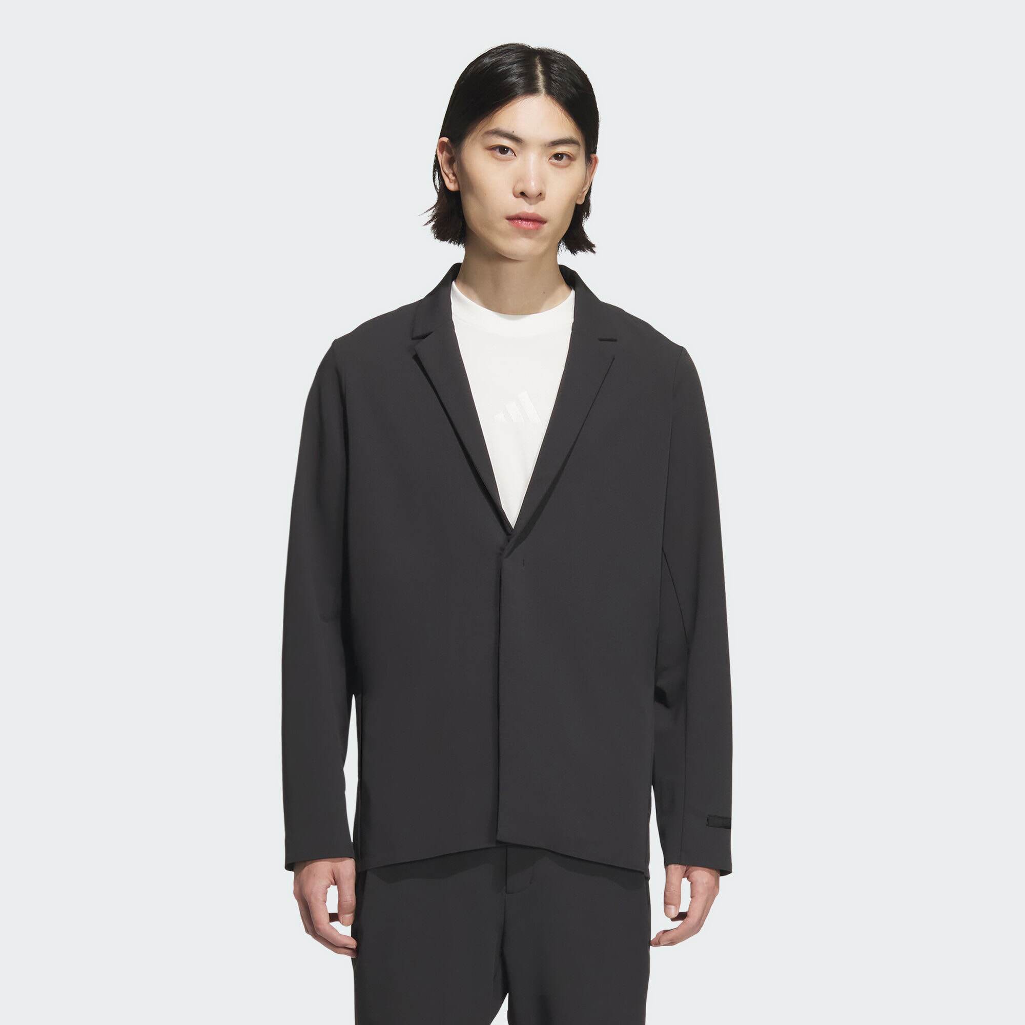 阿迪达斯运动休闲男子武宗系列速干弹力运动休闲西装外套