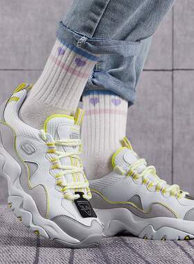 skechers斯凯奇女时尚撞色厚底老爹鞋熊猫鞋149105 128604-NTPK