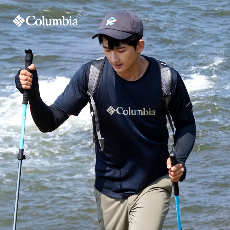 25春夏新品哥伦比亚Columbia男装快干清凉透气短袖T恤AE0543