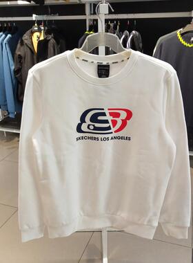 Skechers斯凯奇缤纷系列男女圆领保暖套头卫衣L321U174 L424U010