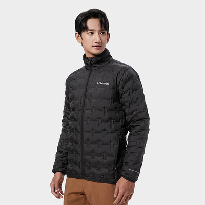 哥伦比亚男2025秋冬新品户外保暖热能650蓬立领轻薄羽绒服WE8412