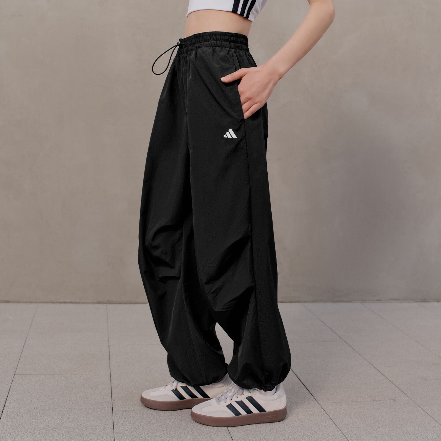 阿迪达斯女子日常宽松直筒裤KX6804|KX6807|KX6803|KX6805