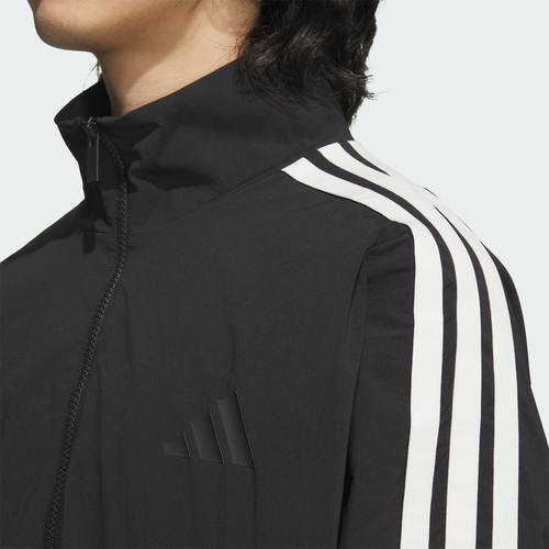 阿迪达斯男子拒水防泼宽松夹克外套JL6091|JL6092|JL6093