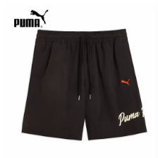 PUMA彪马夏季男款时尚宽松跑步篮球透气短裤休闲运动裤 632535-01