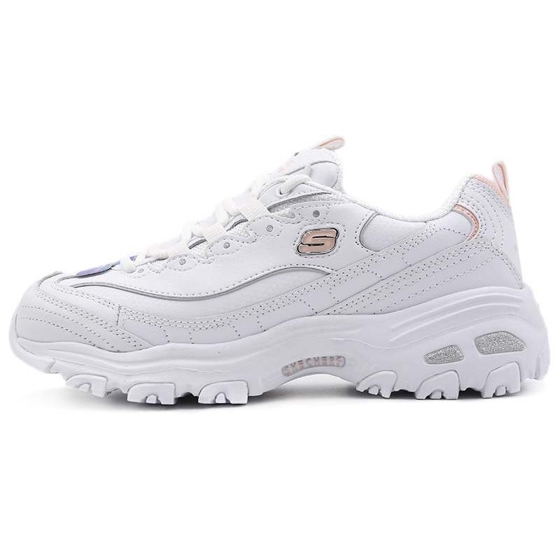 Skechers斯凯奇女鞋复古熊猫鞋老爹鞋休闲鞋跑步鞋11931 150243