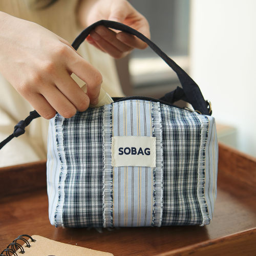 sobag斜挎手拎两用可爱小布包