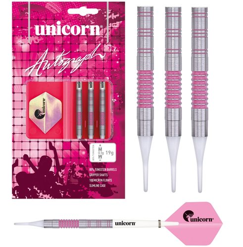 英国独角兽粉色钨钢软式飞镖针