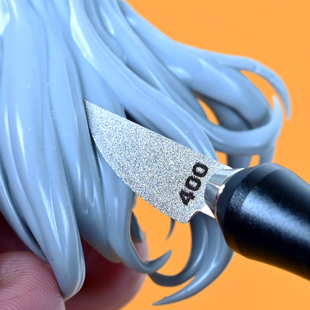 金刚砂研磨刀片｜不锈钢锉刀｜高达模型手办军事打磨工具｜懒懒