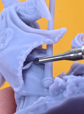 圆弧雕刻刀丨钨钢丨圆头丨高达军事模型手办制作工具丨懒懒同学