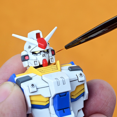 模型上色笔面相笔高达手办懒懒