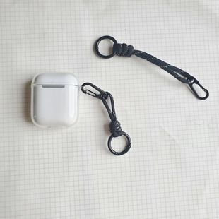 纯手工编织绳汽车钥匙圈卡防丢双扣手机链包包相机挂件耳机盒手腕