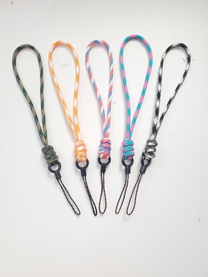 纯手工编织绳拉链头圈卡证件防丢钥匙扣手机壳链包包挂件耳机挂绳