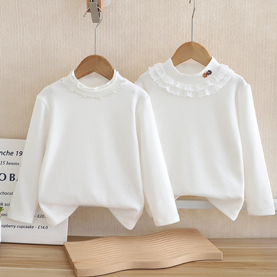 女童打底衫2025秋装新款