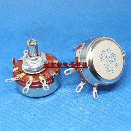 单圈电位器 WTH118-1A 2W 470K TH-1 470KA 可调电阻器 原装