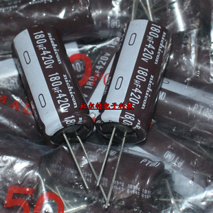 日本尼吉康电解电容 420V180UF 18*40 180UF 400V 高频低阻 105度