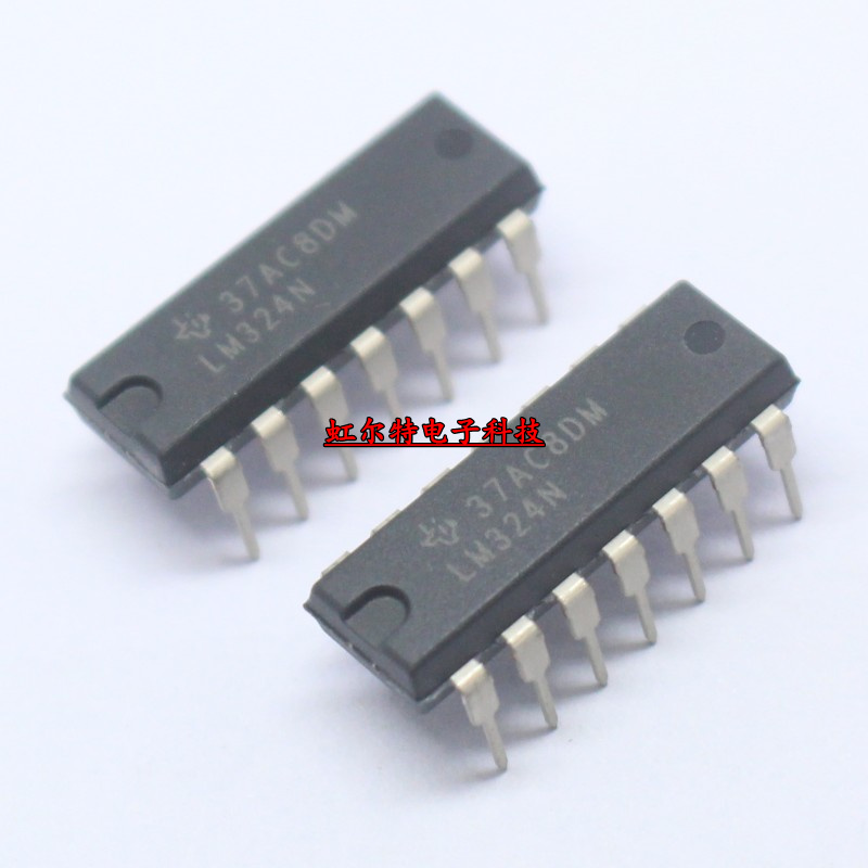四运算放大器 LM324N LM324 DIP14 原装现货