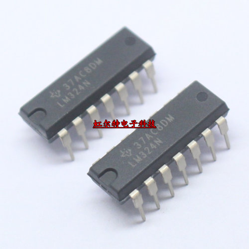四运算放大器 LM324N LM324 DIP14 原装现货