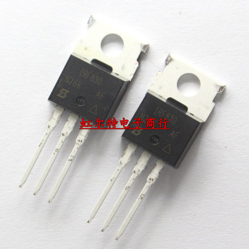 场效应管 IRF830 IRF830PBF 4.5A 500V TO220 MOS管 三极管 进口