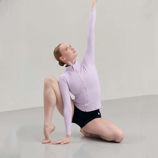 西班牙进口intermezzo芭蕾舞蹈长袖运动紧身外套上衣冷气衫保暖