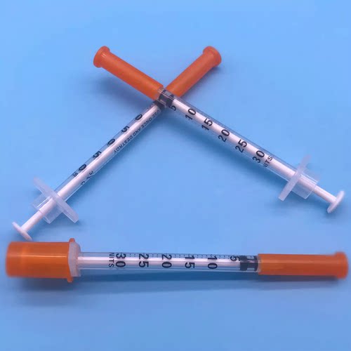 0.3ml0.3毫升宠物胰岛素注射针器猫狗血糖实验室U30带0.5刻度BD