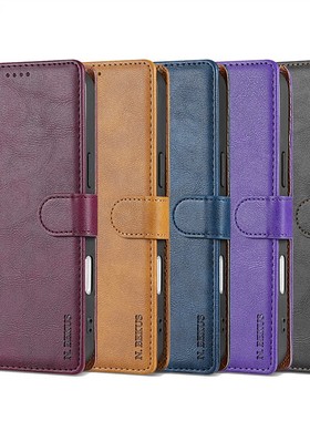 适用于摩托罗拉Moto G Stylus 2024 5G手机套翻盖式保护套软硅胶全包防摔皮套插卡支架复古个性简约时尚创意