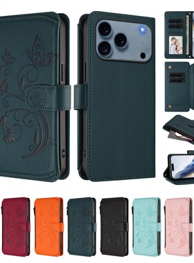 适用于传音Infinix Note 50 Pro Plus+ 5G手机套拉链零钱包保护皮套防摔多插卡槽手挂绳可无线充电个性简约