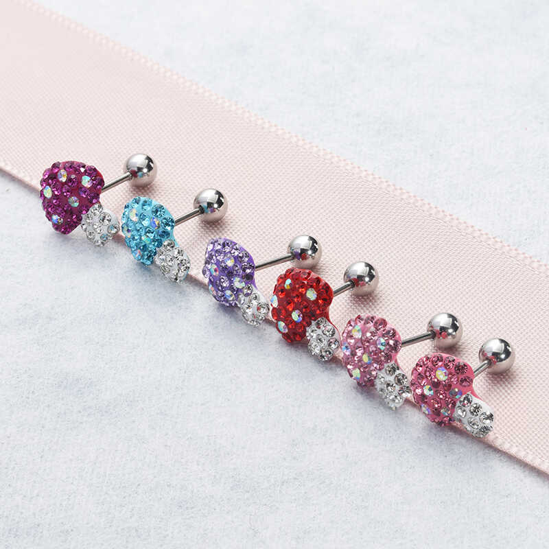 韩版可爱水钻满钻猫咪兔子蘑菇蝴蝶耳钉耳骨钉单面螺丝帽耳钉饰品,饰品/流行首饰/时尚饰品新,耳钉,淘宝优惠券,粉丝福利购,淘宝优惠卷