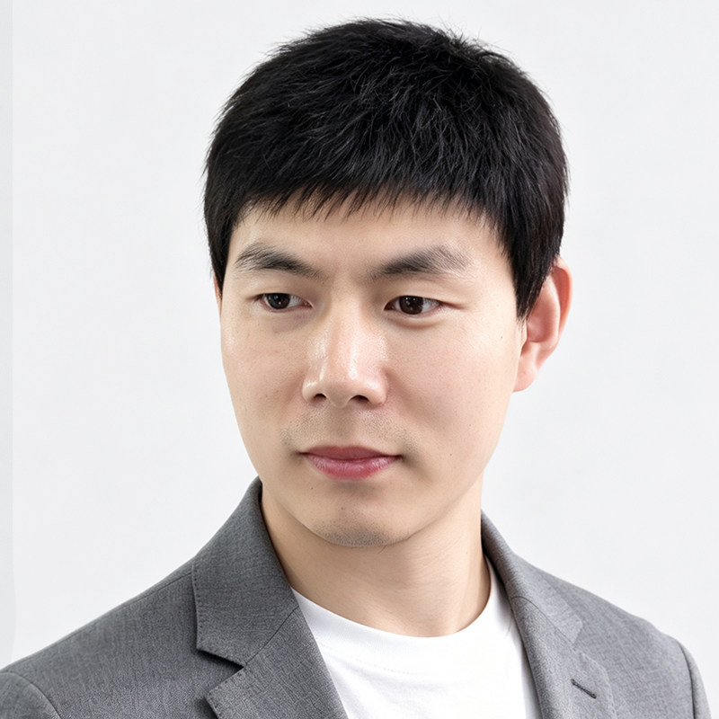 假发男士真发帅气毛寸平头清爽短发自然透气中老年全头套真人发丝