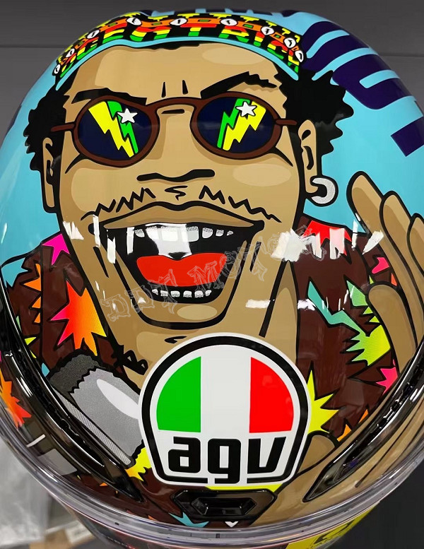 ddt意大利正品agv pista gprr平等碳纤维防摔摩托车机车赛车头盔