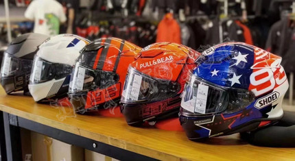 SHOEI Z8正品日本MM93马奎斯红蚂蚁专业机车摩托骑行防摔全盔头盔